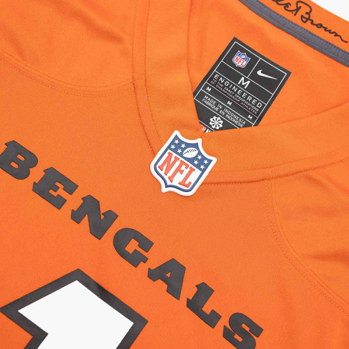 Ja'Marr Chase #1 Cincinnati Bengals Nike Game NFL Jersey Orange Classic