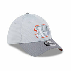 Cincinnati Bengals 2024 NFL Training Camp New Era 39THIRTY Flex Cap Gray Taass sale