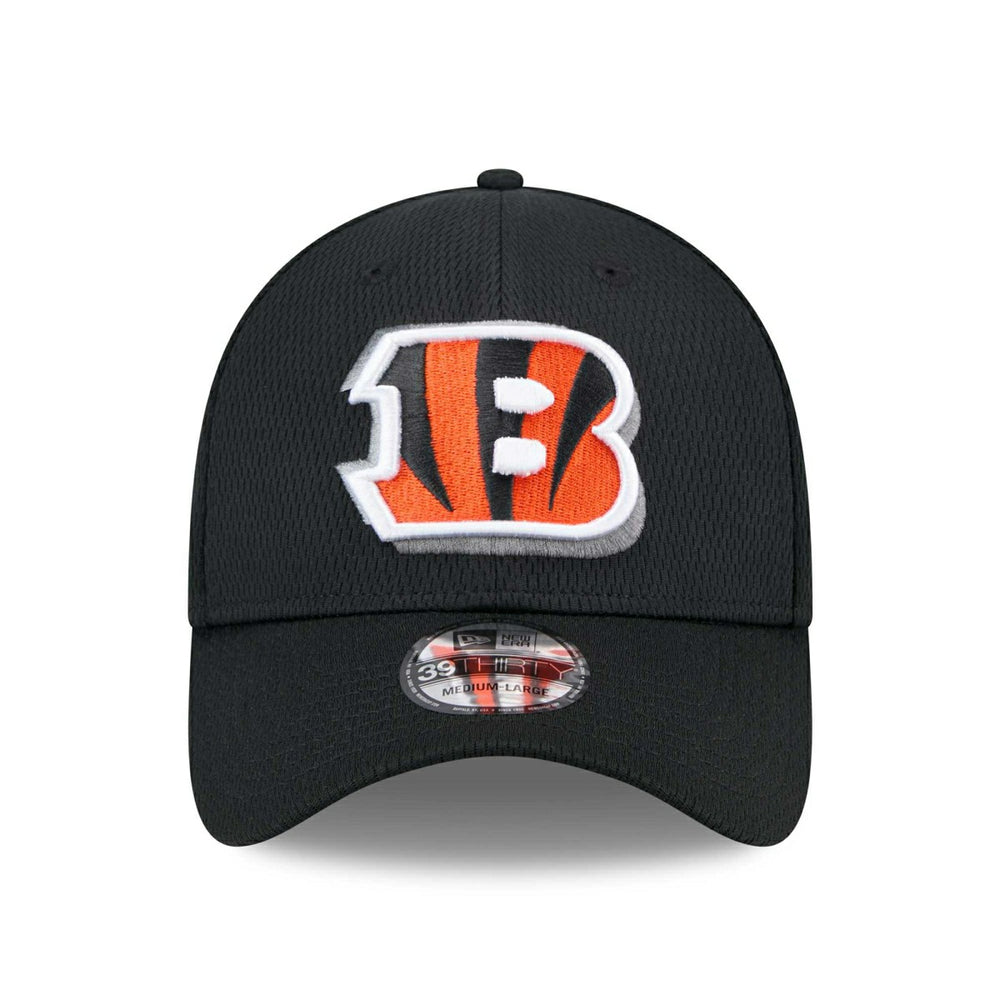 Cincinnati Bengals 2024 NFL Draft New Era 39THIRTY Flex Cap Black Classic