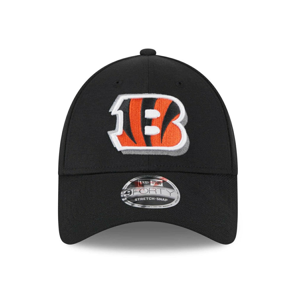 Cincinnati Bengals 2024 NFL Draft New Era Stretch-Snap 9FORTY Cap Black Fashion