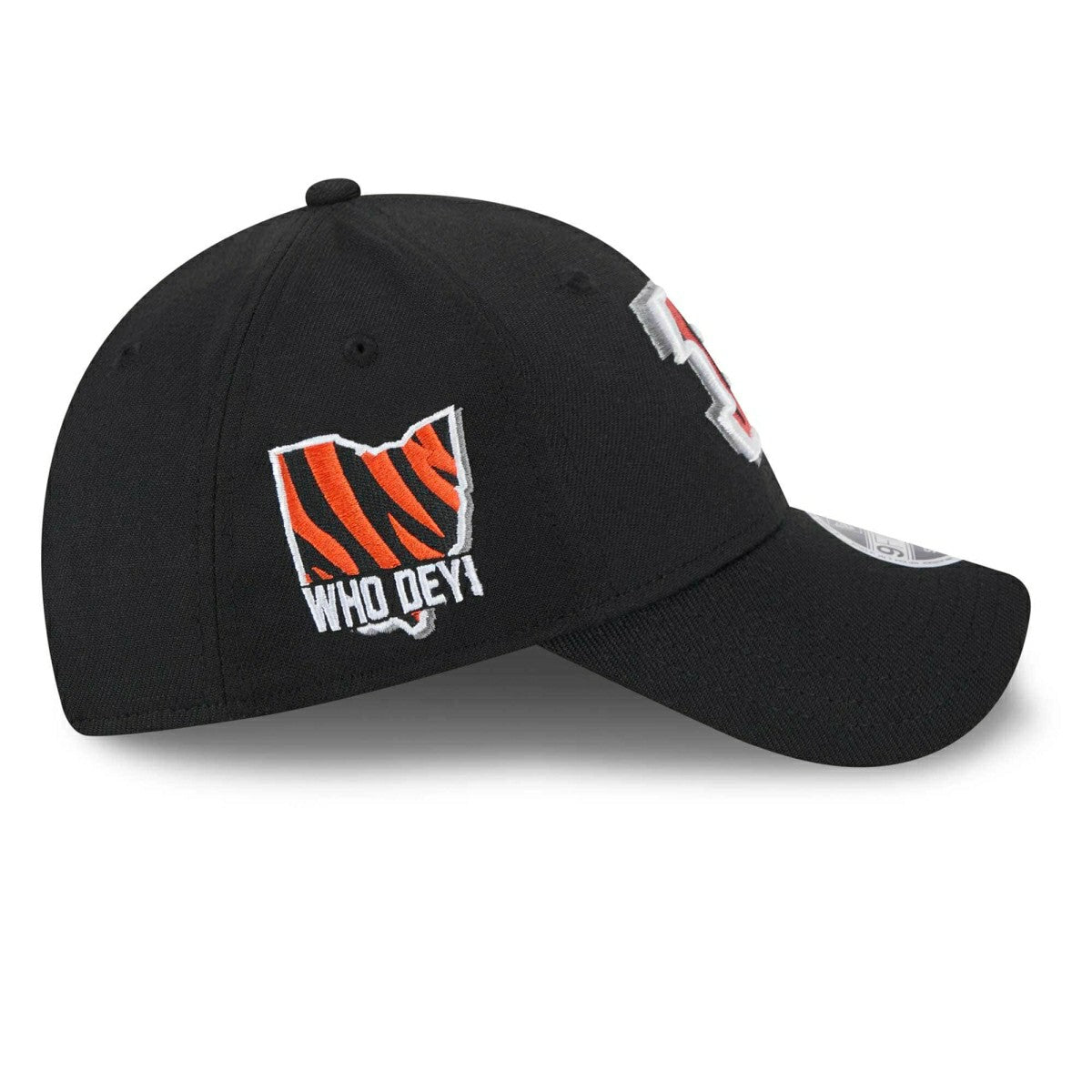 Cincinnati Bengals 2024 NFL Draft New Era Stretch-Snap 9FORTY Cap Black Fashion