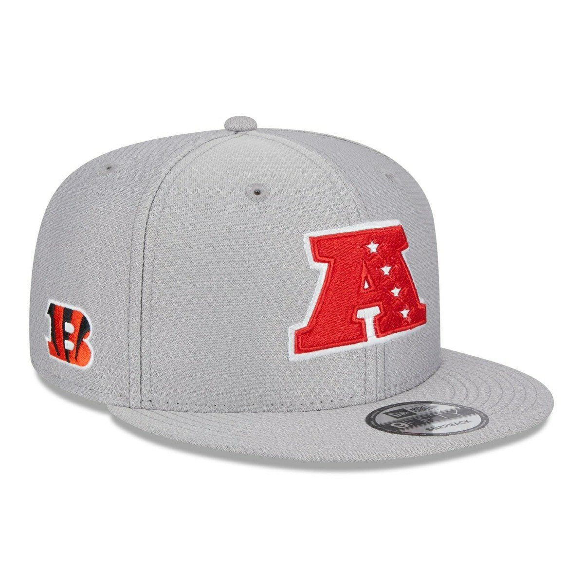 Cincinnati Bengals AFC 2024 Pro Bowl New Era 9FIFTY Snapback NFL Cap Gray Classic