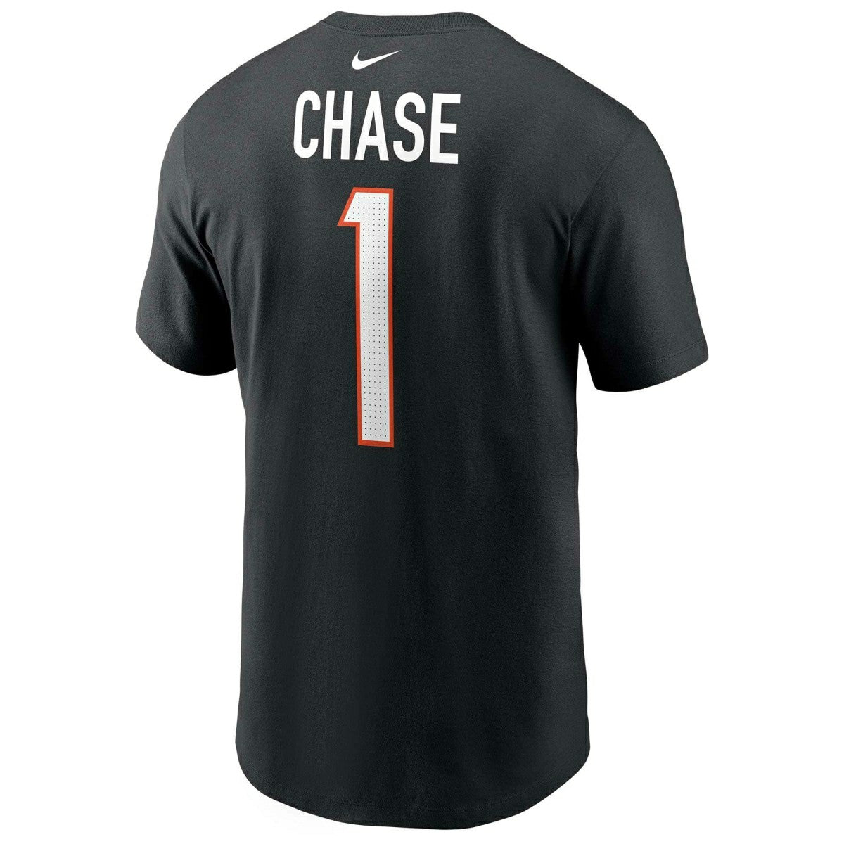 Ja'Marr Chase #1 Cincinnati Bengals Nike Player NFL T-Shirt Black Classic