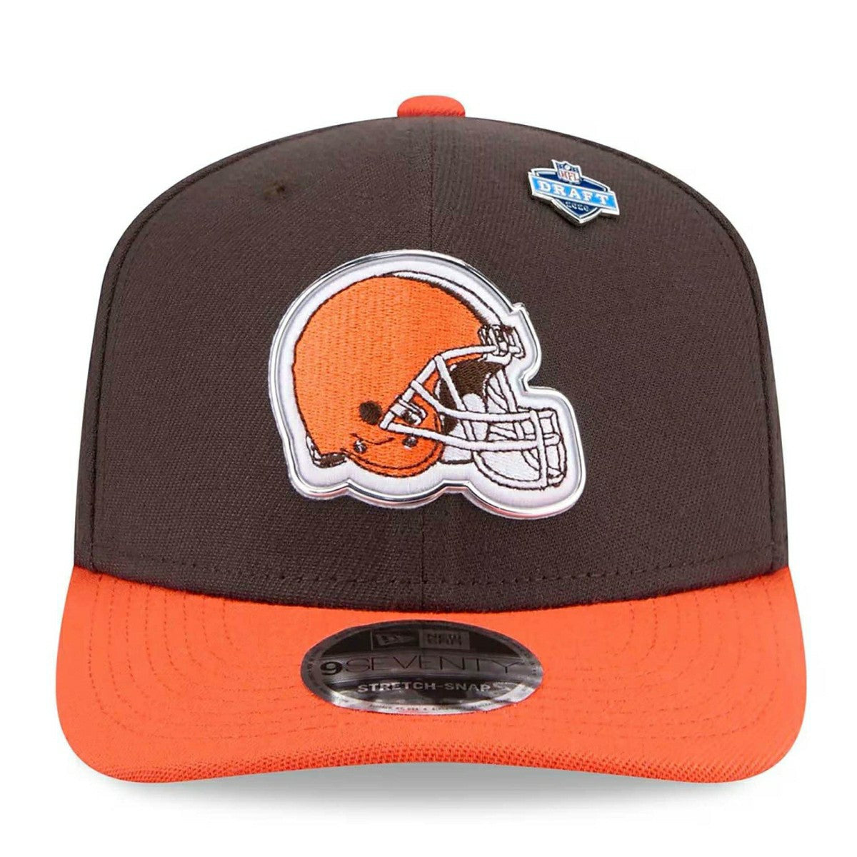 Cleveland Browns 2026 NFL Draft 9SEVENTY Stretch-Snap Cap Fashion