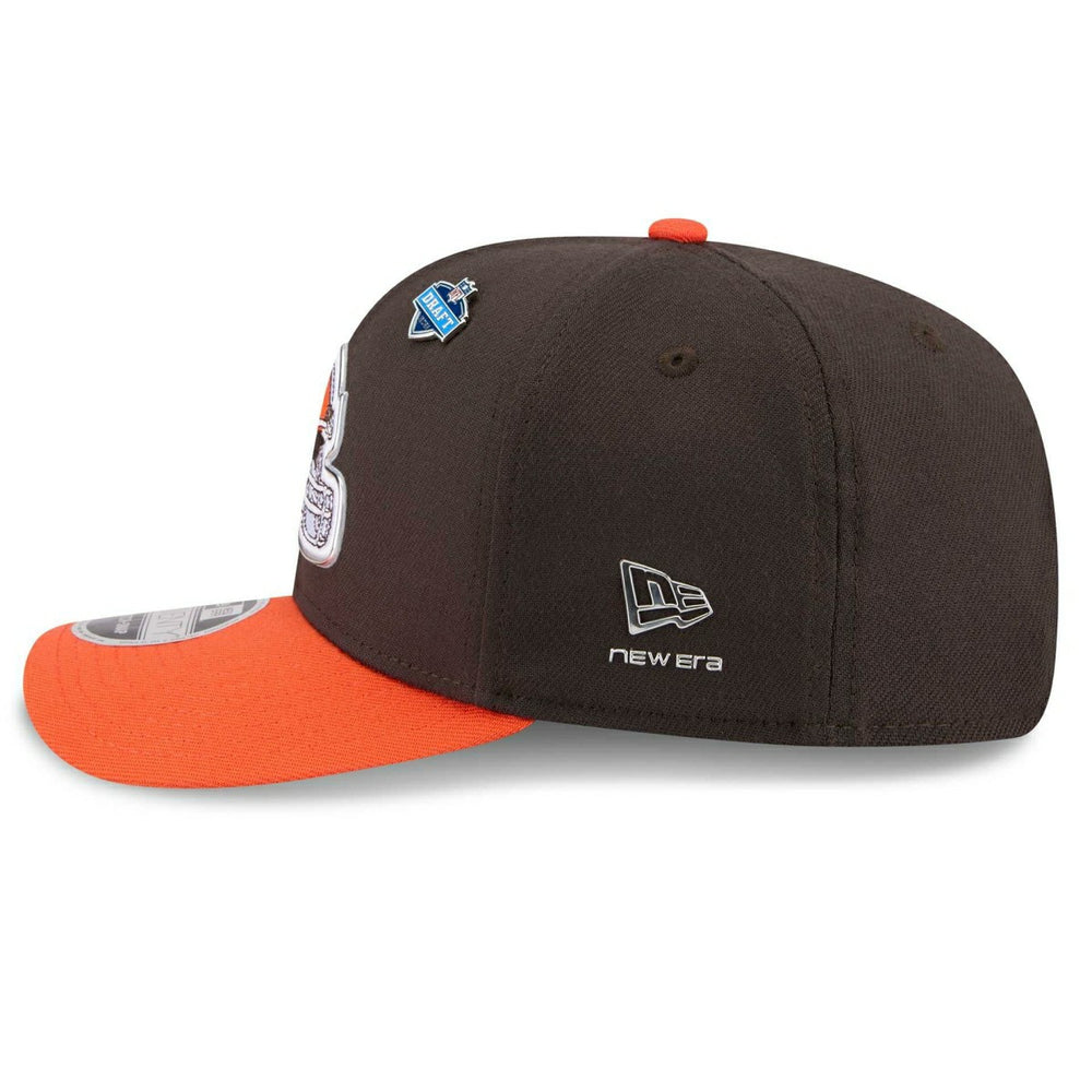 Cleveland Browns 2026 NFL Draft 9SEVENTY Stretch-Snap Cap Fashion
