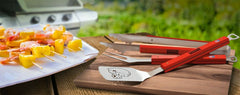 Cleveland Browns Spirit NFL Barbecue Set (3-Piece) Lifestyle
