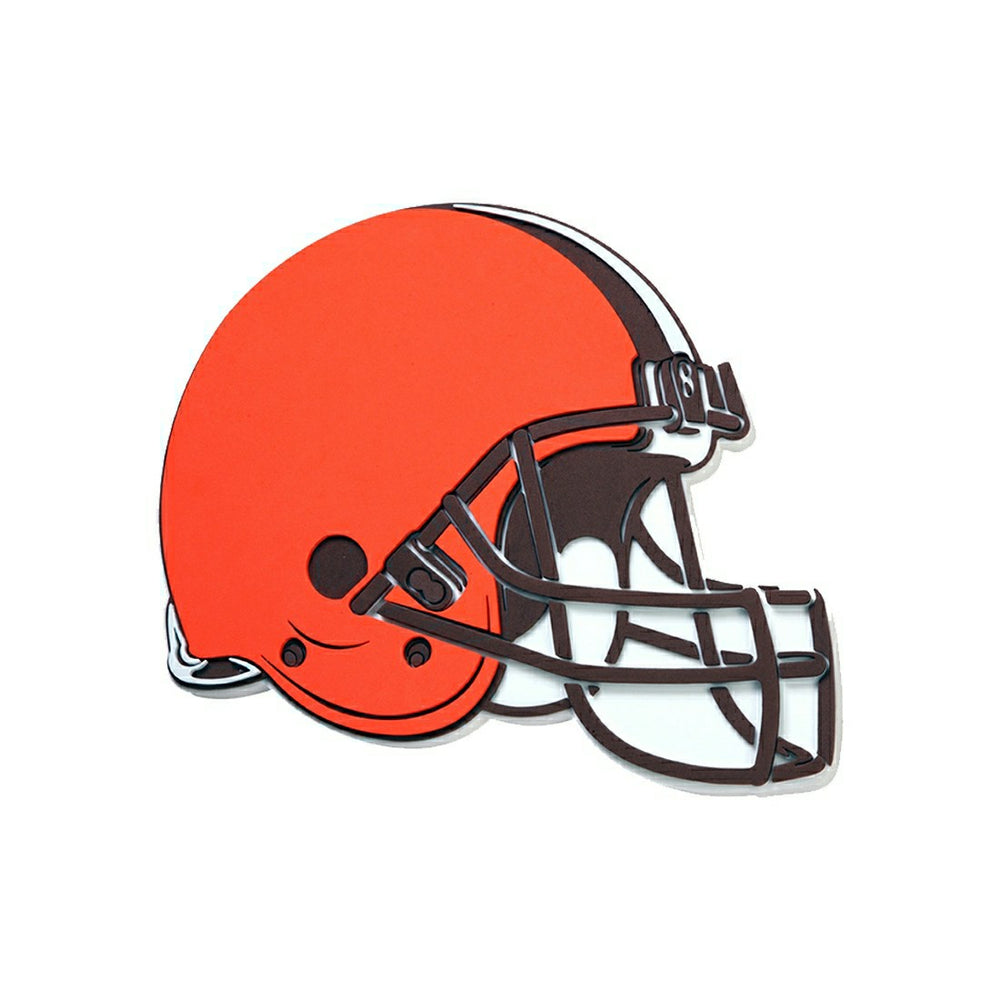 Cleveland Browns NFL 3D Foam Logo Wall Sign Lifestyle