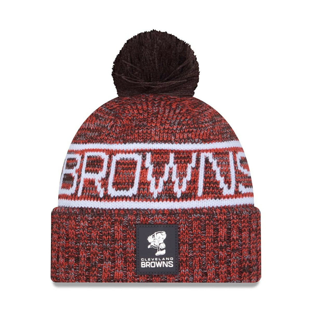 Cleveland Browns Throwback 2025 NFL Sideline Sport Knit Hat Fashion