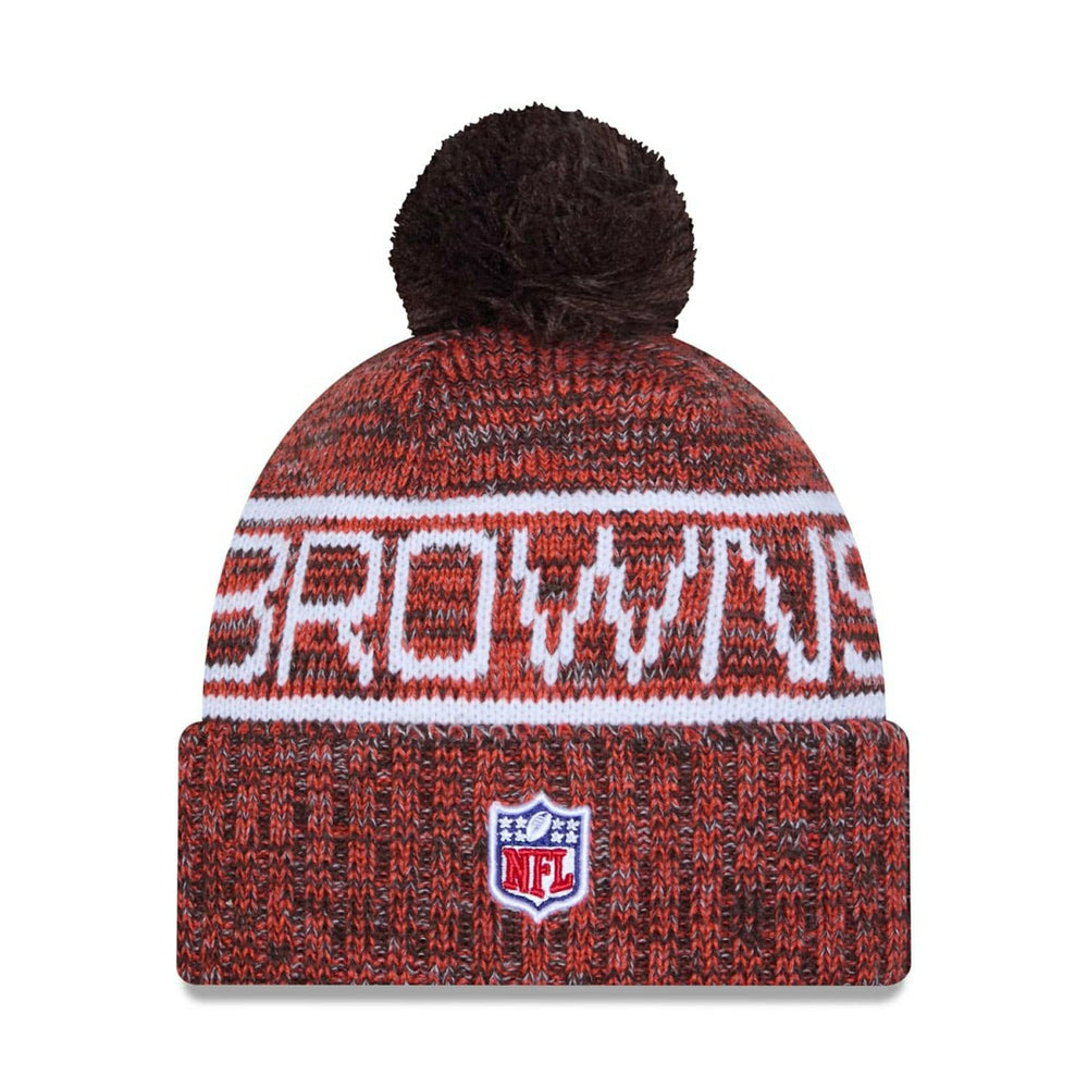 Cleveland Browns Throwback 2025 NFL Sideline Sport Knit Hat Fashion