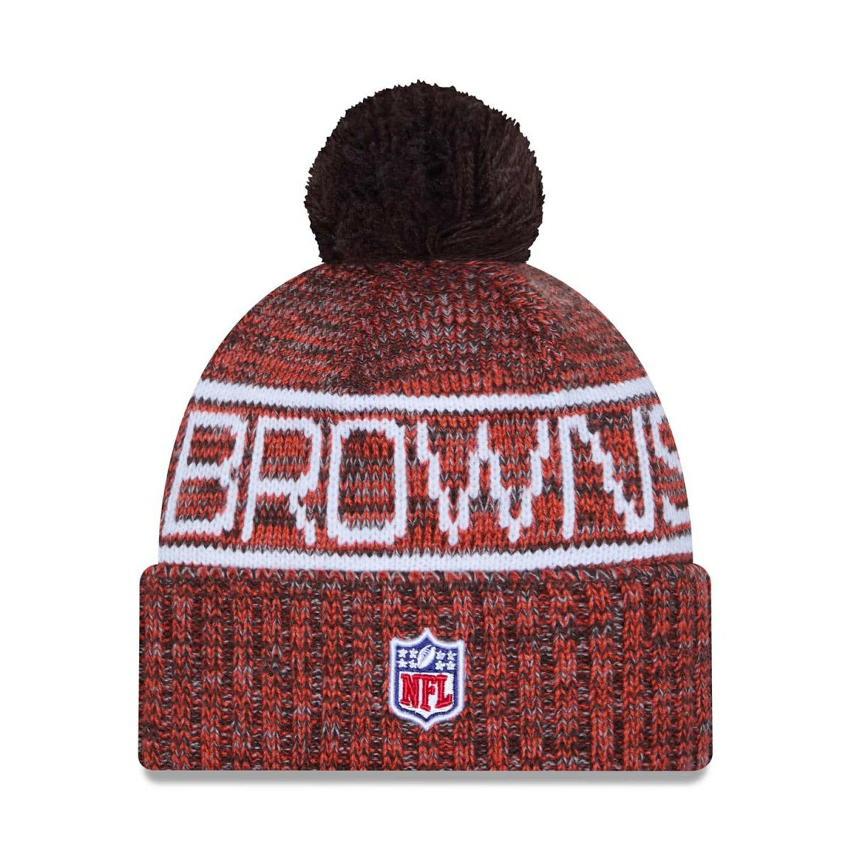 Cleveland Browns 2025 NFL Sideline Sport Knit Hat Taass sale