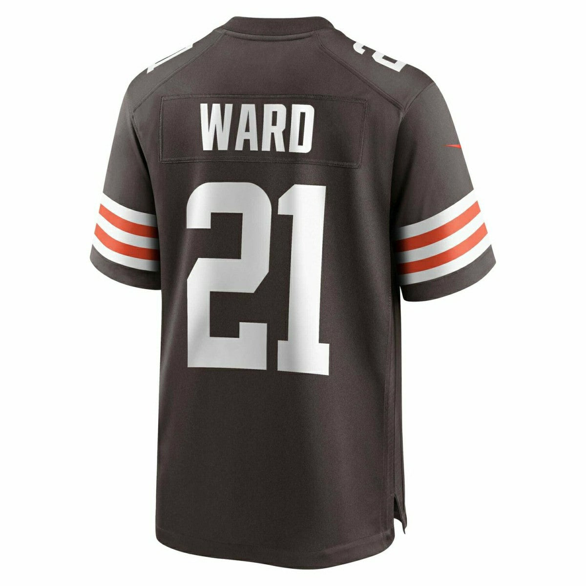 Denzel Ward #21 Cleveland Browns Nike Game NFL Jersey Brown Lifestyle