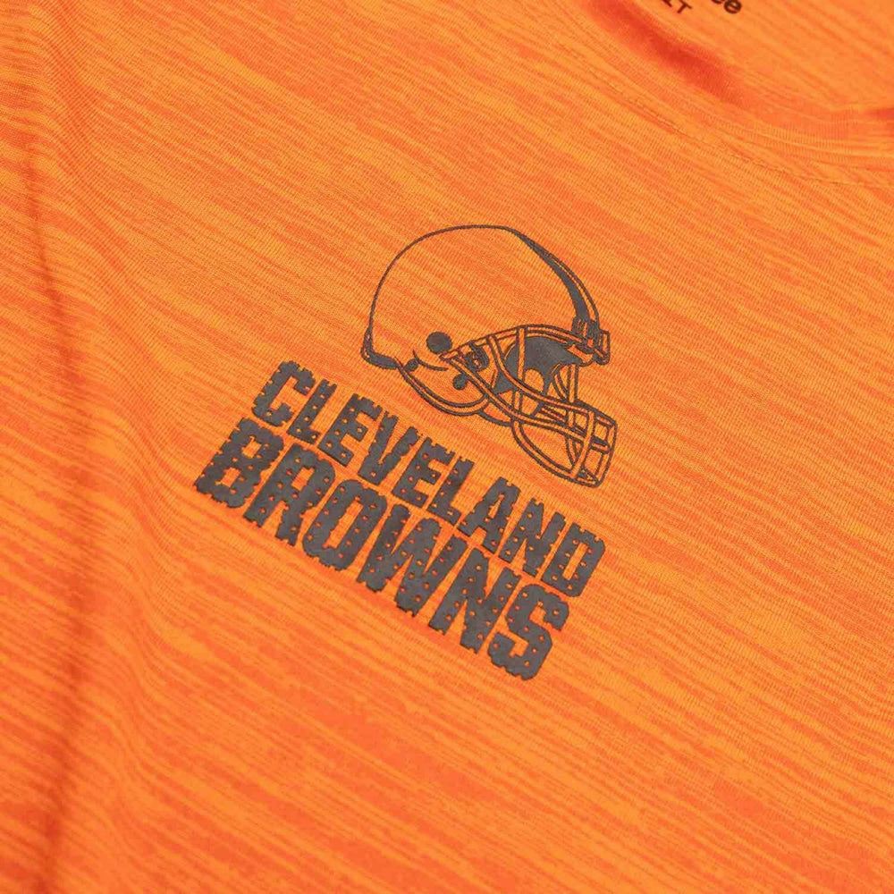 Cleveland Browns 2025 NFL Sideline Nike Velocity Performance T-Shirt Orange Taass for sale
