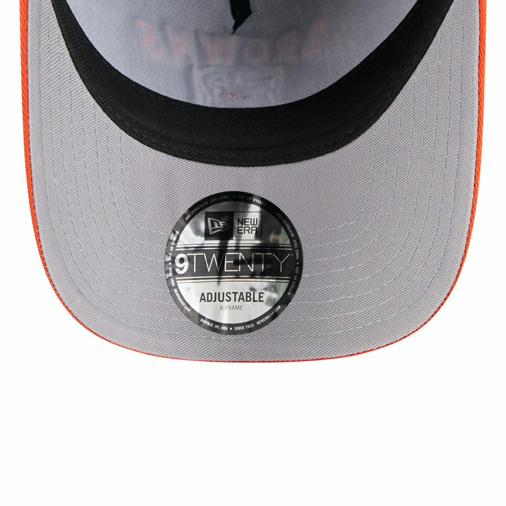 Cleveland Browns 2025 NFL Draft 9TWENTY A-Frame Adjustable Cap Black Taass US