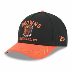 Cleveland Browns 2025 NFL Draft 9FORTY M-Crown A-Frame Snapback Cap Black Classic