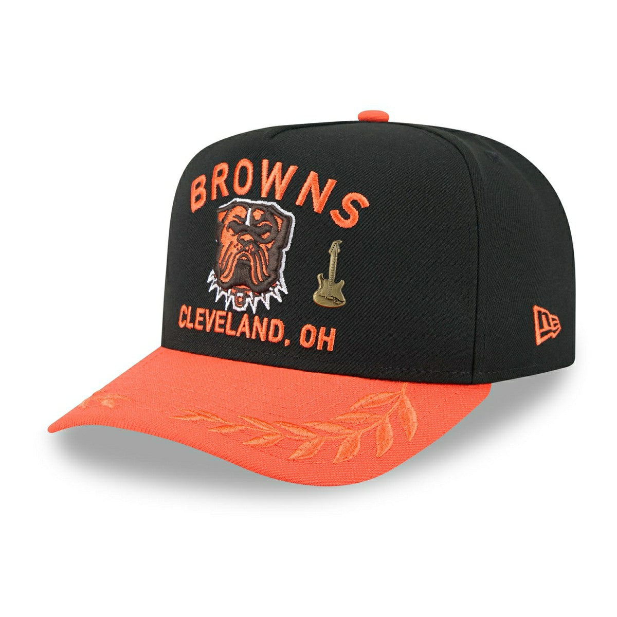 Cleveland Browns 2025 NFL Draft New Era 59FIFTY A-Frame Fitted Cap Black Fashion