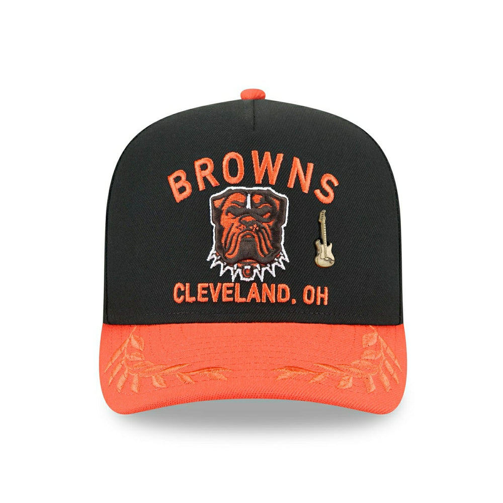 Cleveland Browns 2025 NFL Draft New Era 59FIFTY A-Frame Fitted Cap Black Fashion