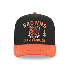 Cleveland Browns 2025 NFL Draft New Era 59FIFTY A-Frame Fitted Cap Black Fashion