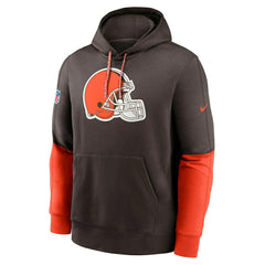 Cleveland Browns 2024 NFL Sideline Nike Club Hoodie Brown Taass for sale