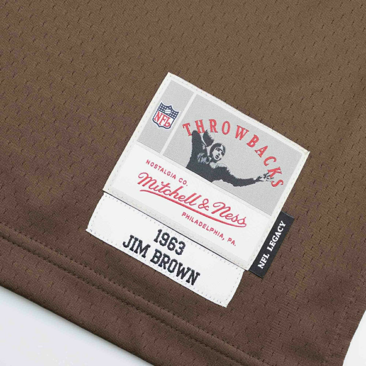 Jim Brown #32 Cleveland Browns Mitchell & Ness Throwback NFL Jersey Taass US