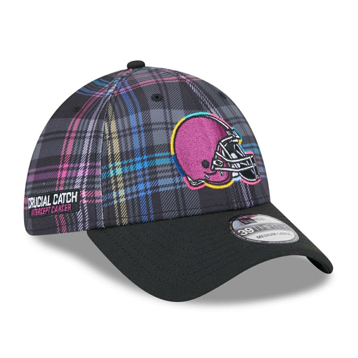 Cleveland Browns 2024 NFL Crucial Catch New Era 39THIRTY Flex Cap Lifestyle