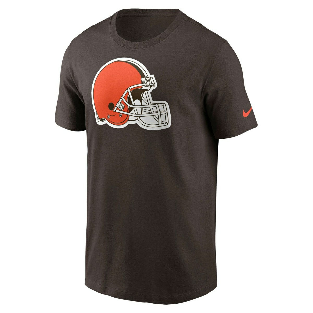 Cleveland Browns Nike Essential Logo NFL T-Shirt Brown Fashion