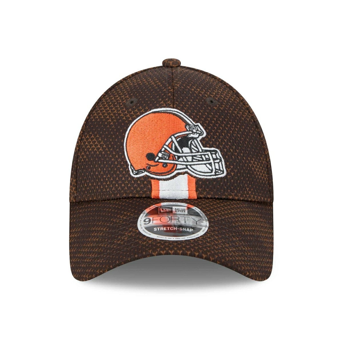 Cleveland Browns 2024 NFL Sideline New Era Stretch-Snap 9FORTY Cap Brown Taass sale