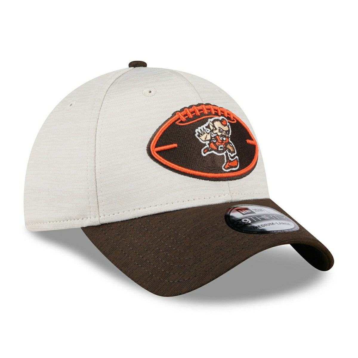 Cleveland Browns Historic 2024 NFL Sideline New Era 39THIRTY Flex Cap Taass for sale