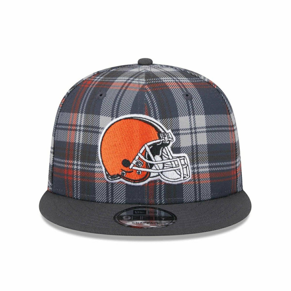 Cleveland Browns 2024 NFL Sideline Statement New Era 9FIFTY Snapback Cap Grau Taass US