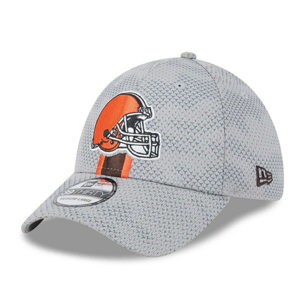 Cleveland Browns 2024 NFL Sideline New Era 39THIRTY Flex Cap Gray Classic