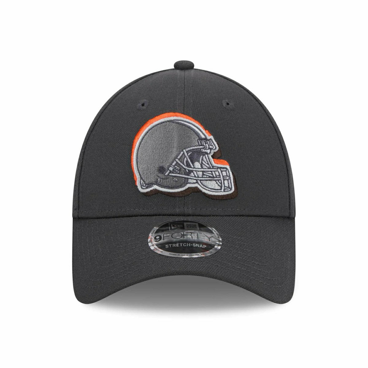 Cleveland Browns 2024 NFL Draft New Era Stretch-Snap 9FORTY Cap Gray Fashion