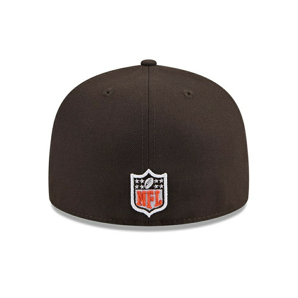 Cleveland Browns 2024 NFL Draft New Era 59FIFTY Fitted Cap Brown Lifestyle