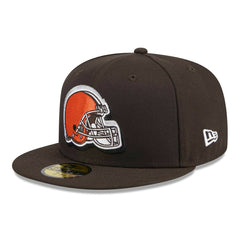 Cleveland Browns 2024 NFL Draft New Era 59FIFTY Fitted Cap Brown Lifestyle