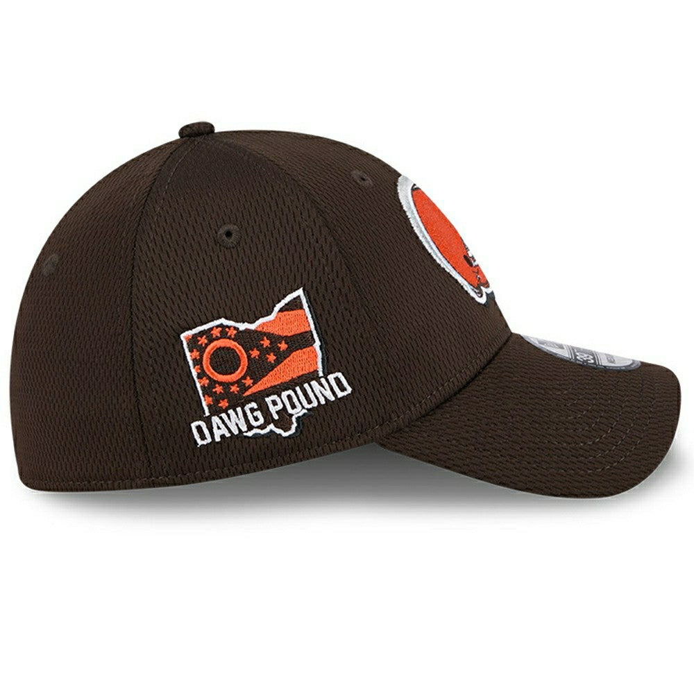 Cleveland Browns 2024 NFL Draft New Era 39THIRTY Flex Cap Brown Taass sale
