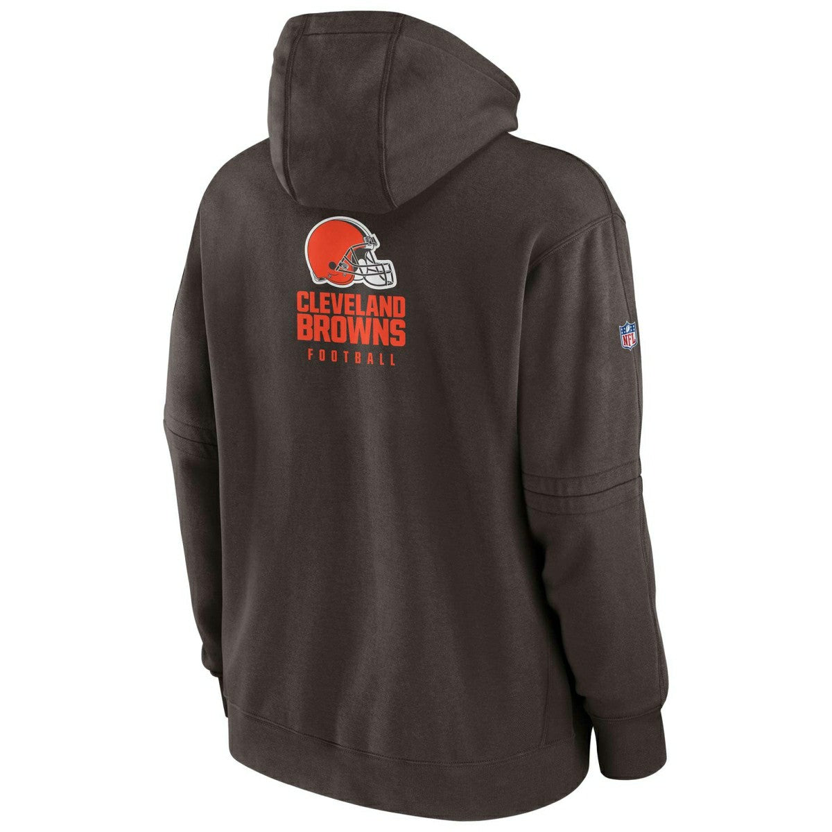 Cleveland Browns 2023 NFL Sideline Nike Club Hoodie Brown Lifestyle