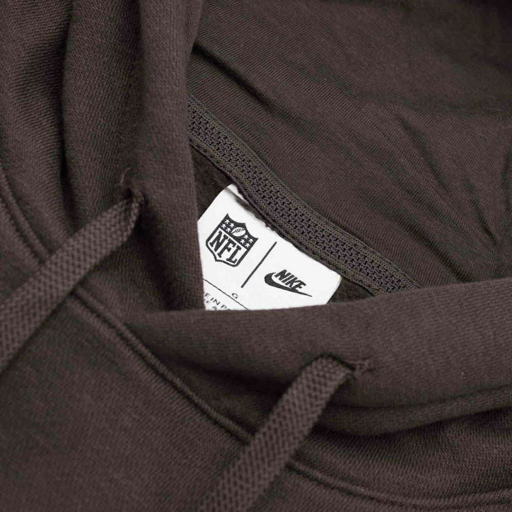 Cleveland Browns 2023 NFL Sideline Nike Club Hoodie Brown Lifestyle