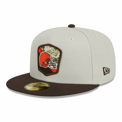 Cleveland Browns 2023 NFL Salute to Service New Era 59FIFTY Fitted Cap Taass for sale