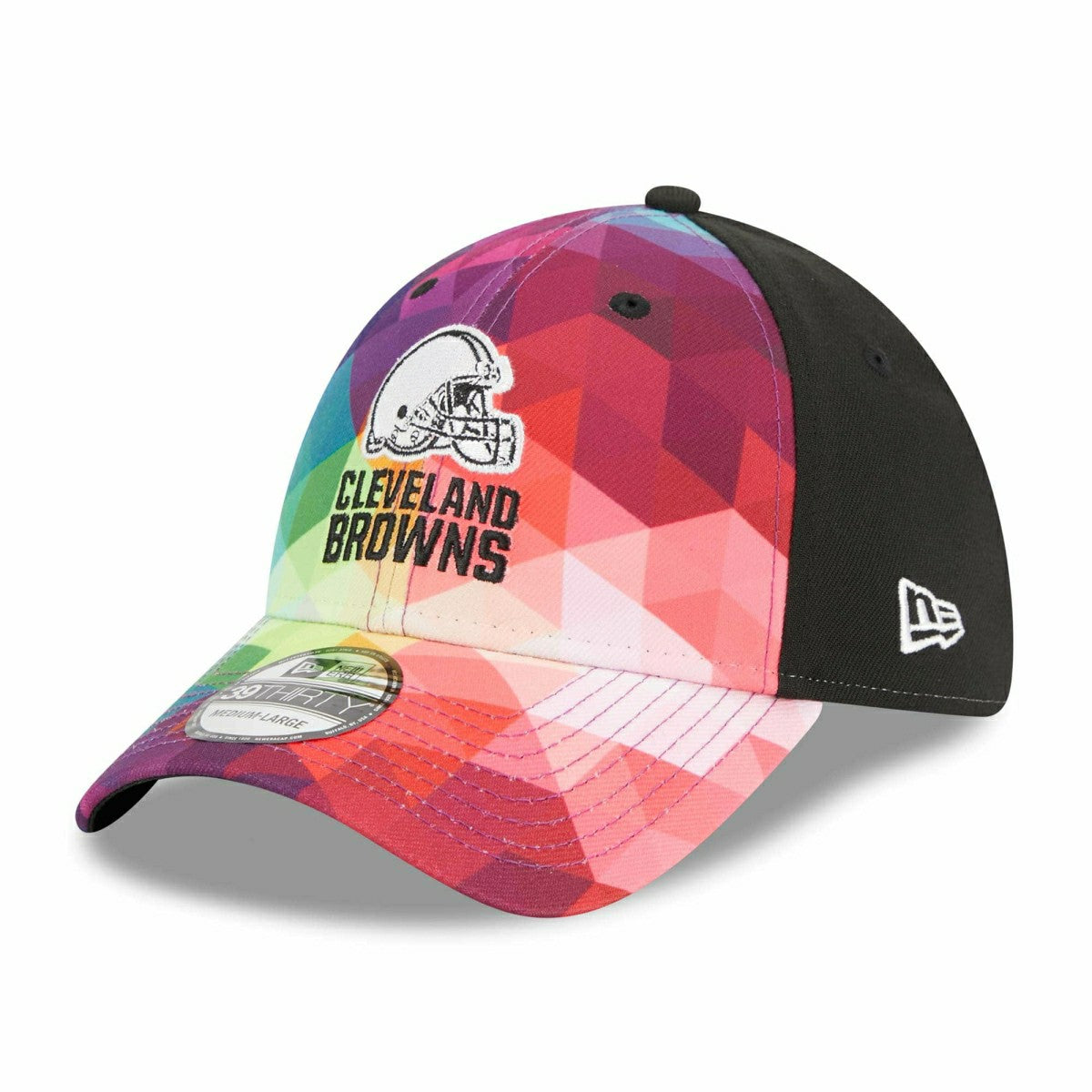 Cleveland Browns 2023 NFL On-Field Crucial Catch New Era 39Thirty Flex Cap Fashion