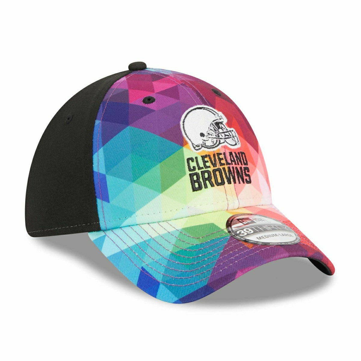Cleveland Browns 2023 NFL On-Field Crucial Catch New Era 39Thirty Flex Cap Fashion