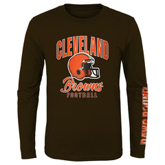 Cleveland Browns Game Day 3-in-1 Combo NFL Shirt (YOUTH) Taass sale