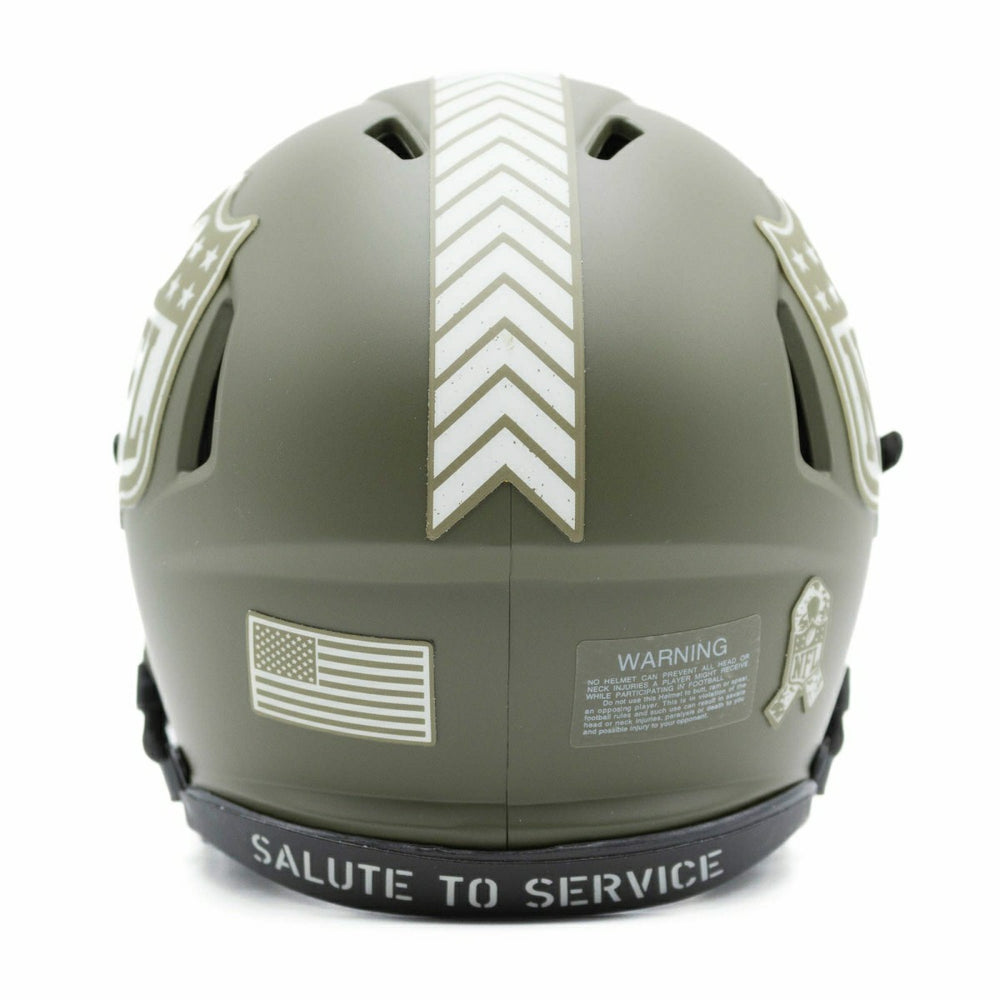 Cleveland Browns 2022 Salute to Service NFL Speed Mini Helmet Taass for sale