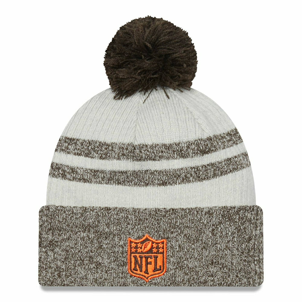 Cleveland Browns Historic Official 2022 NFL Sideline New Era Sport Knit Hat Taass for sale