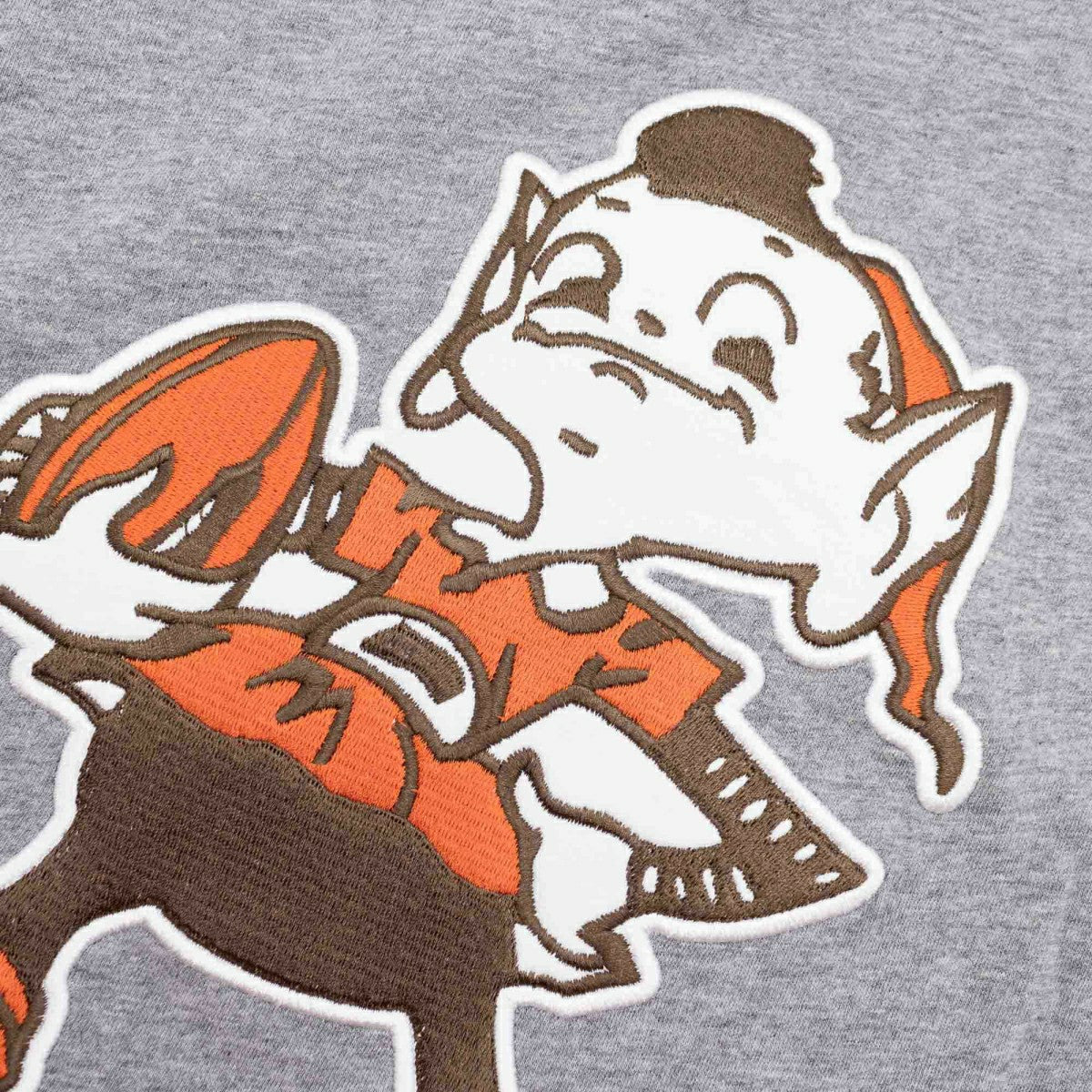 Cleveland Browns Mitchell & Ness Color Blocked NFL Throwback T-Shirt Taass sale