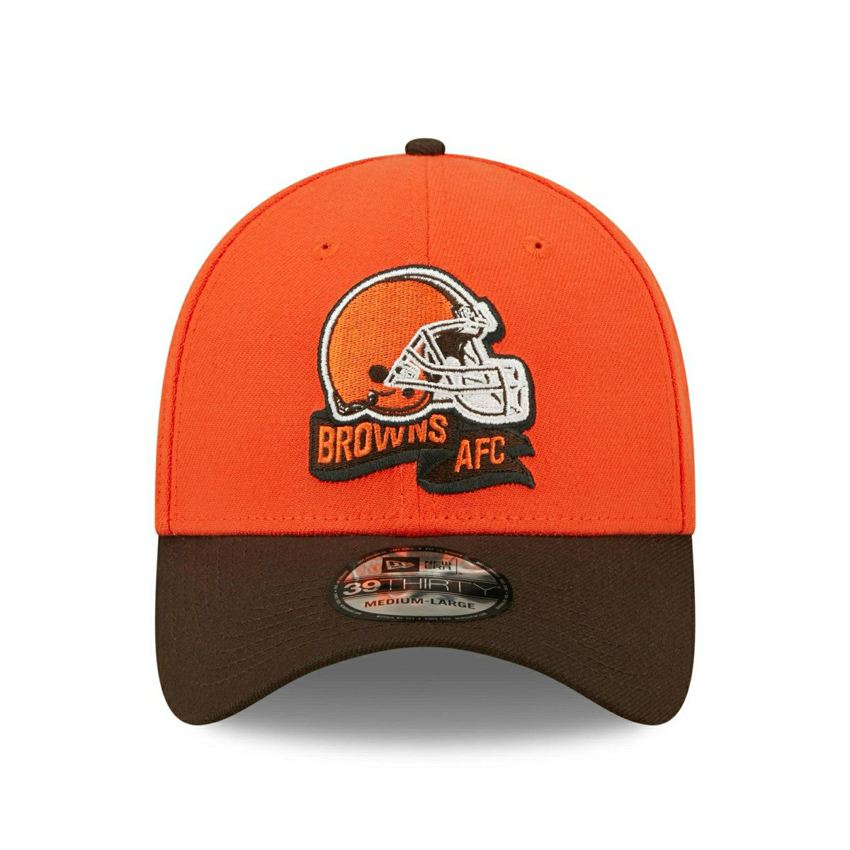 Cleveland Browns Secondary 2022 NFL Sideline New Era 39THIRTY Flex Cap Classic