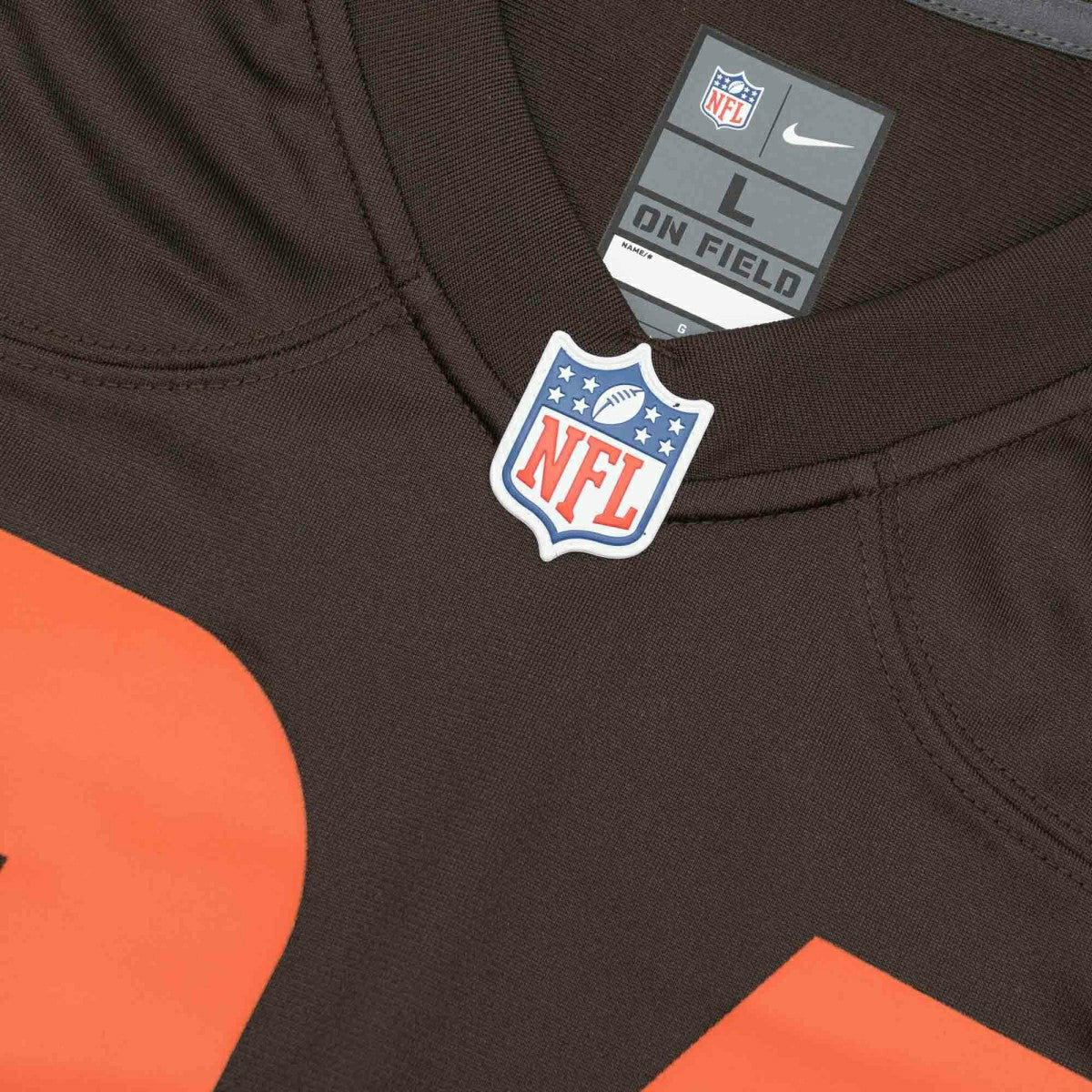Nick Chubb #24 Cleveland Browns Nike Game NFL Jersey Alternate Brown Fashion
