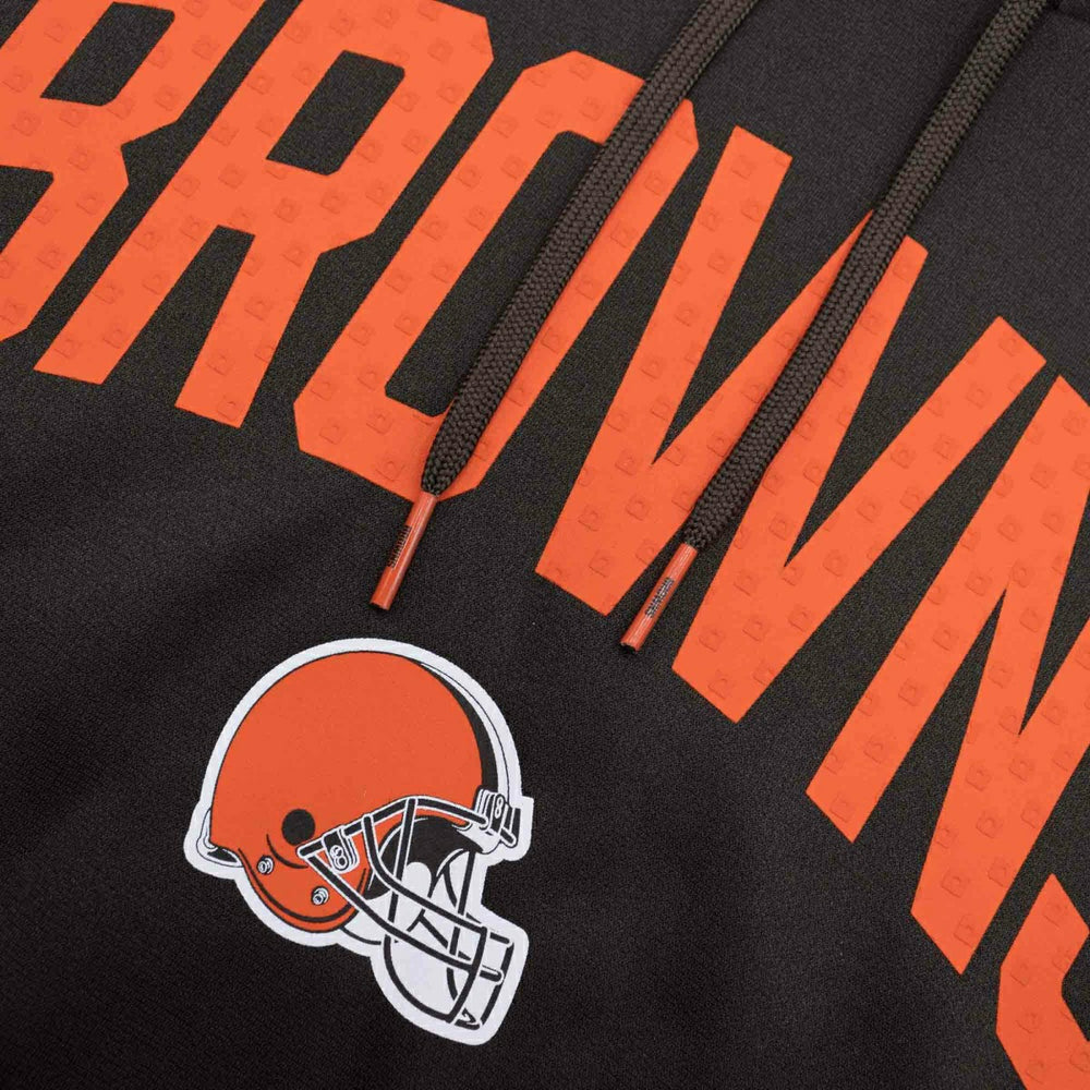 Cleveland Browns 2022 NFL On-Field Sideline Nike Therma-FIT Hoodie Brown Lifestyle