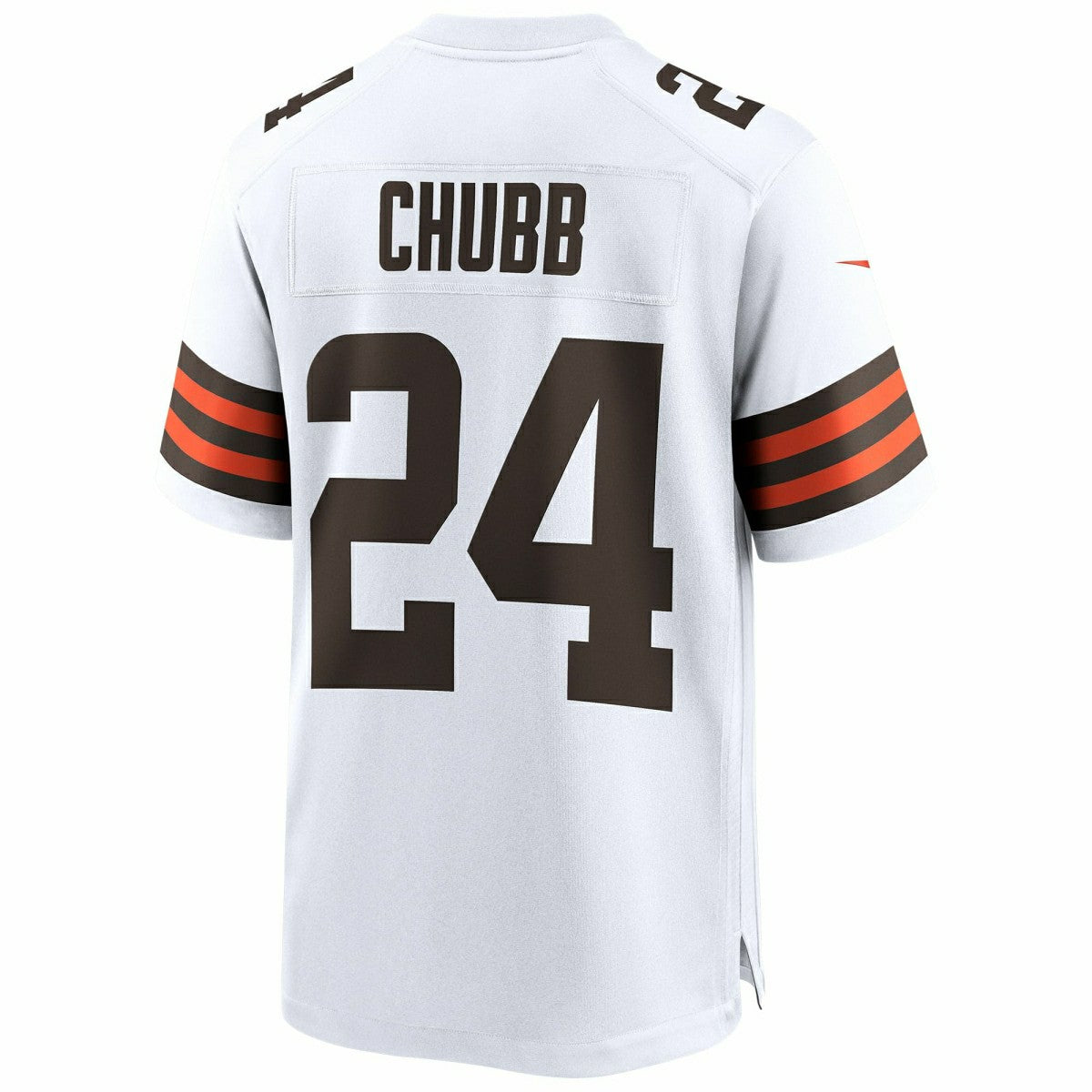 Nick Chubb #24 Cleveland Browns Nike Game NFL Football Jersey White Taass for sale