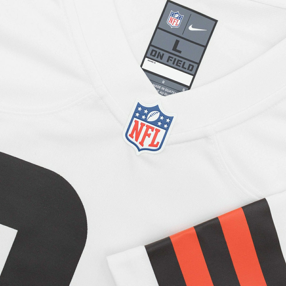 Nick Chubb #24 Cleveland Browns Nike Game NFL Football Jersey White Taass for sale