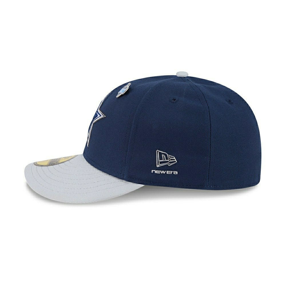 Dallas Cowboys 2026 NFL Draft Pre-Curved 59FIFTY Fitted Cap Taass sale