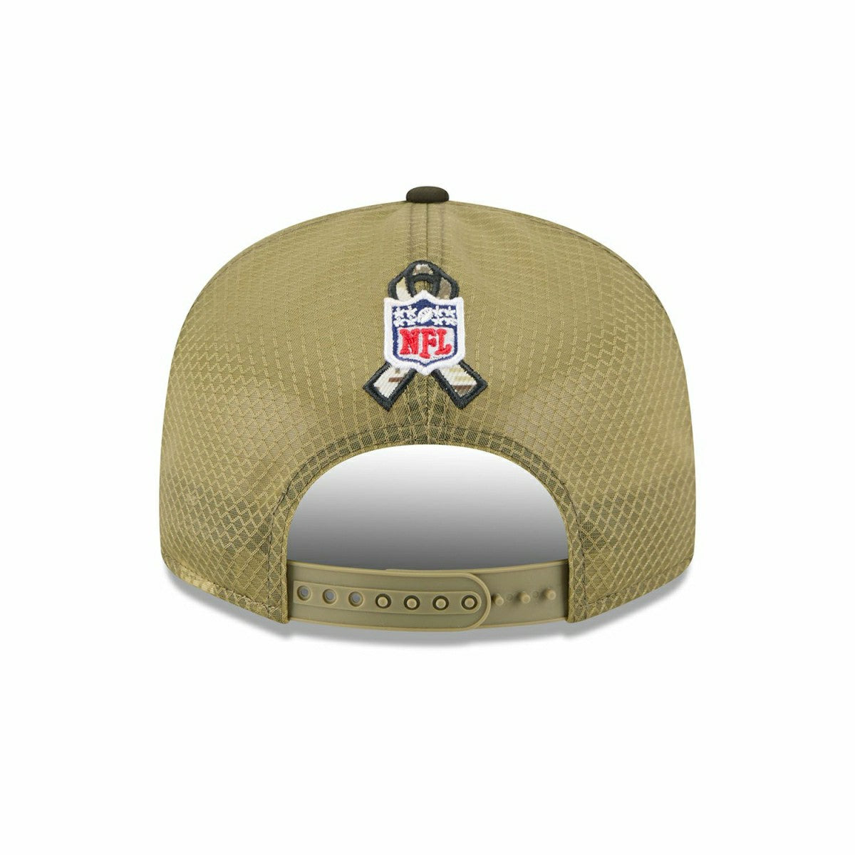 Dallas Cowboys 2025 NFL Salute to Service 9FIFTY Split Panel Trucker Snapback Cap Olive Taass for sale