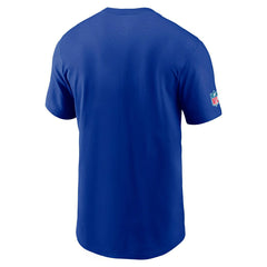 Dallas Cowboys 2025 NFL Sideline Throwback Dri-Fit Performance T-Shirt Blue Fashion